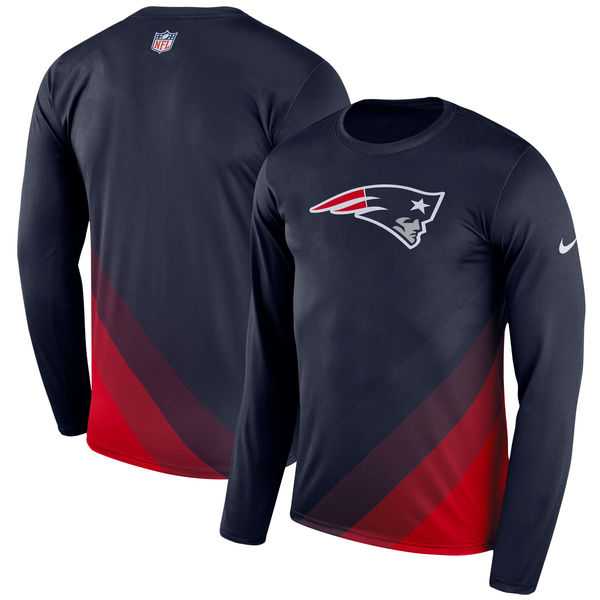 New England Patriots Nike Navy Sideline Legend Prism Performance Long Sleeve T-Shirt,We sell and wholesale New England Patriots Nike Navy Sideline Legend Prism Performance Long Sleeve T-Shirt on line form chian!